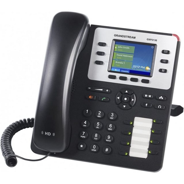 GRANDSTREAM GXP-2130 – Telefon – schwarz Konferenztelefon (Bluetooth)