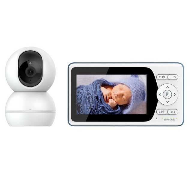 Telefunken Video-Babyphone VM-M500 Video-Babyphone 4.3” Display Infrarotmodus 640x480px