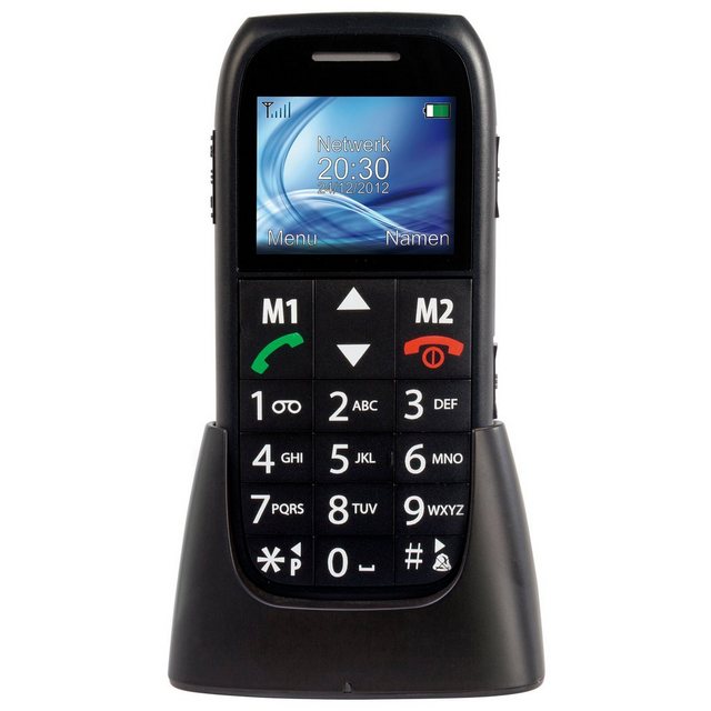 Fysic FM-7500 Seniorenhandy (SIM-Lock frei, Große Tasten für leichte Lesbarkeit und Notruffunktion)