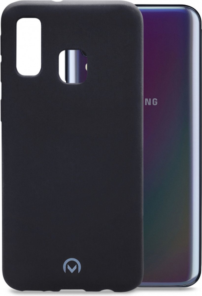 Samsung Galaxy A40 Case – Mobilize – Rubber Gelly Series – TPU Backcover – Schwarz – Case geeignet für Samsung Galaxy A40