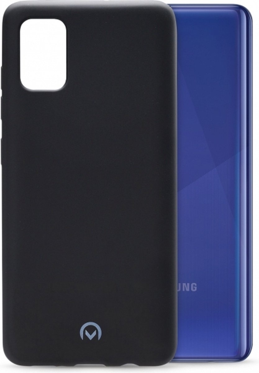 Samsung Galaxy A41 Case – Mobilize – Rubber Gelly Series – TPU Backcover – Schwarz – Case geeignet für Samsung Galaxy A41