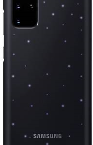 Samsung LED Back Cover EF-KG985 - Hintere Abdeckung für Mobiltelefon - Schwarz - für Galaxy S20+, S20+ 5G (EF-KG985CBEGEU)