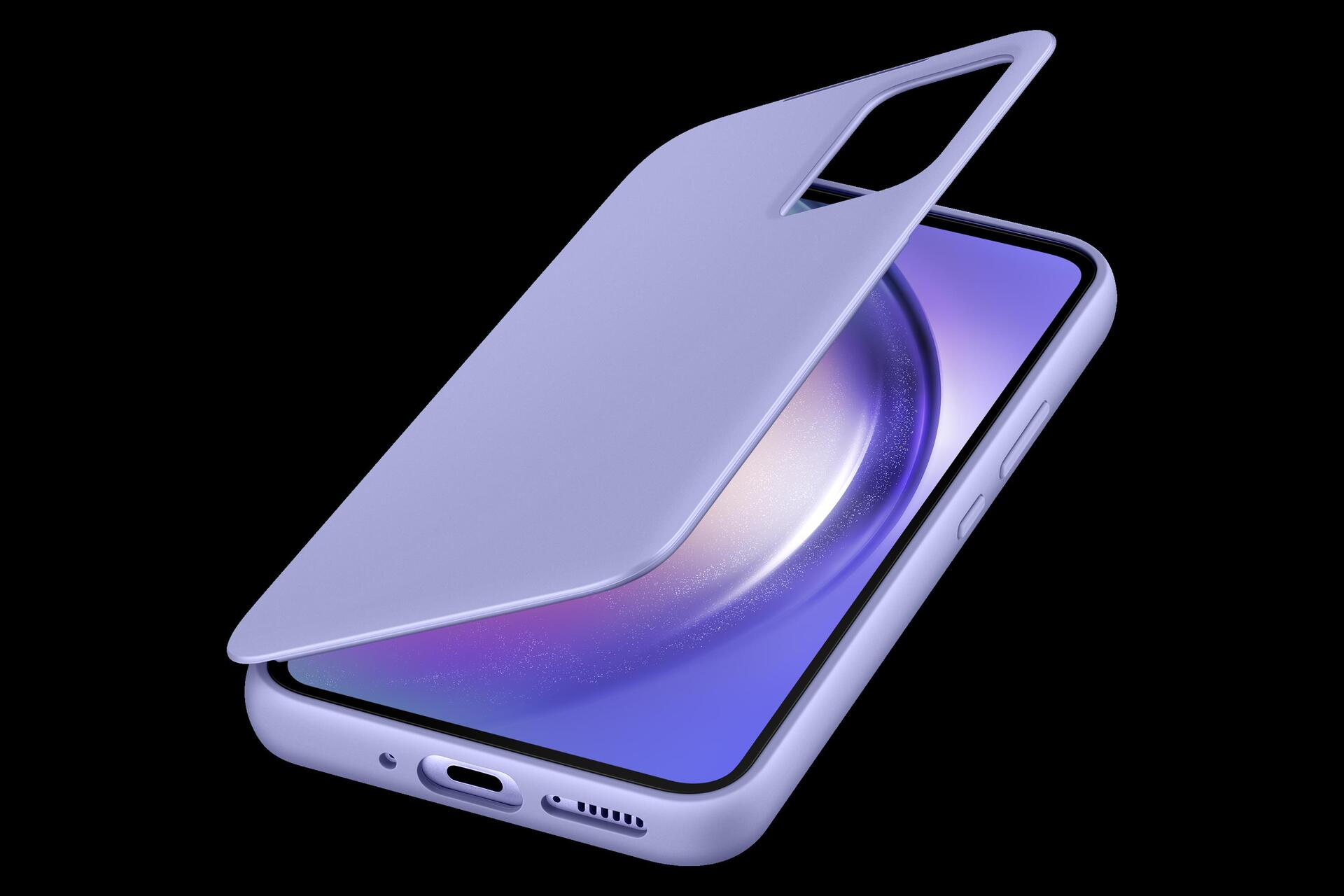 Samsung EF-ZA546 – Flip-Hülle für Mobiltelefon – Blueberry – für Galaxy A54 5G (EF-ZA546CVEGWW)