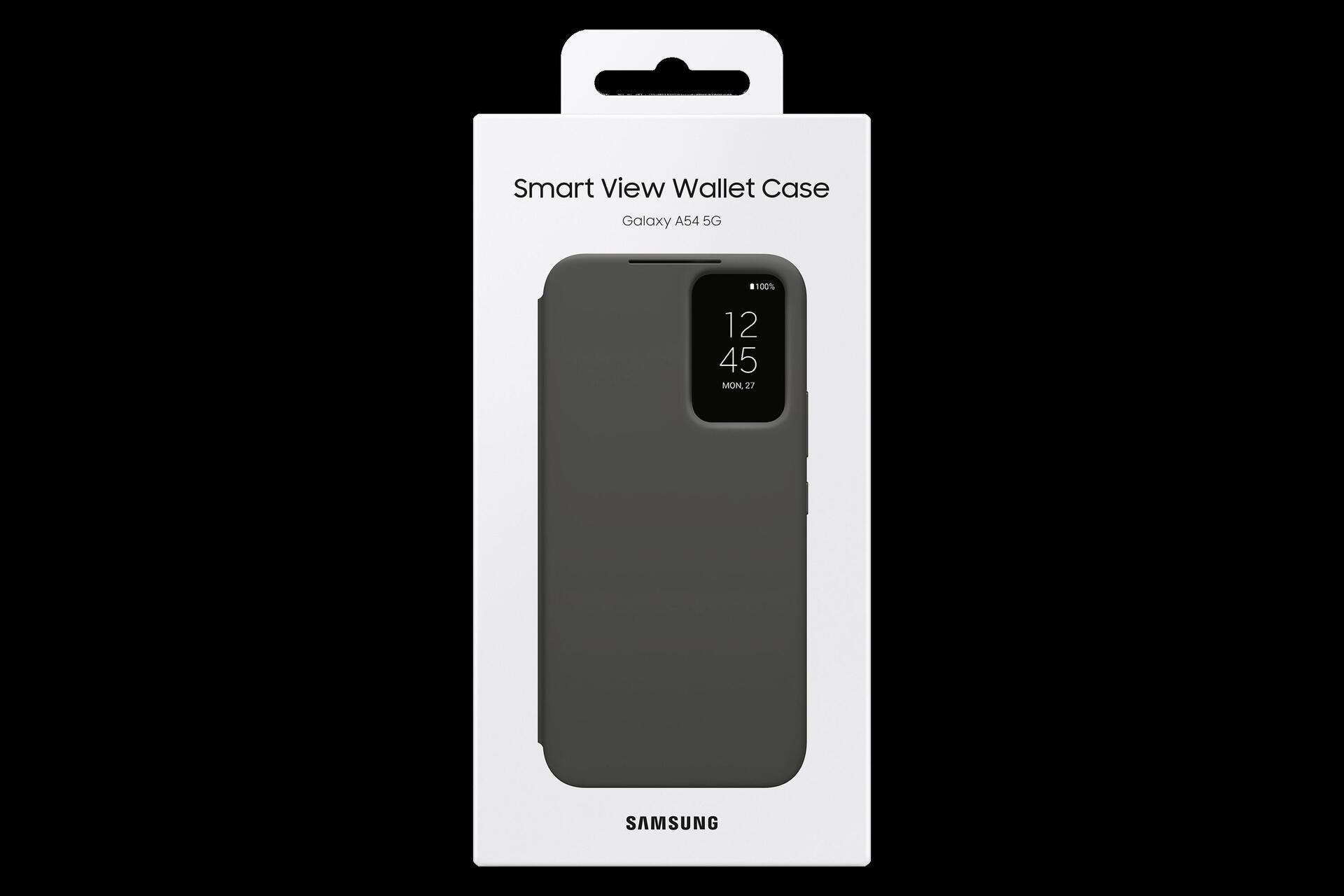 Samsung EF-ZA546 – Flip-Hülle für Mobiltelefon – Schwarz – für Galaxy A54 5G (EF-ZA546CBEGWW)