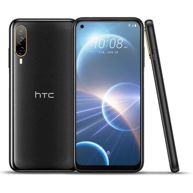 HTC Desire 22 Pro 5G 128 GB / 8 GB – Smartphone – starry night black Smartphone (6,6 Zoll, 128 GB Speicherplatz)