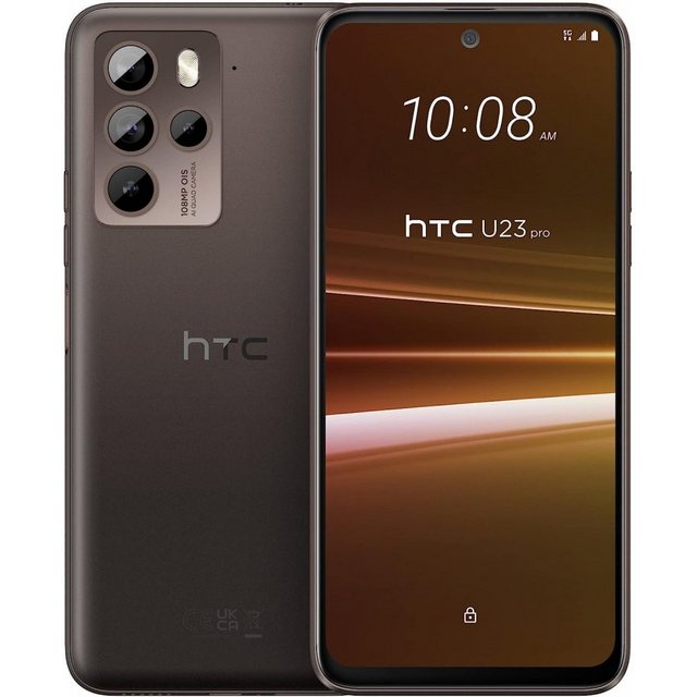 HTC U23 Pro 5G 256 GB / 12 GB – Smartphone – coffee black Smartphone (6,7 Zoll, 256 GB Speicherplatz)
