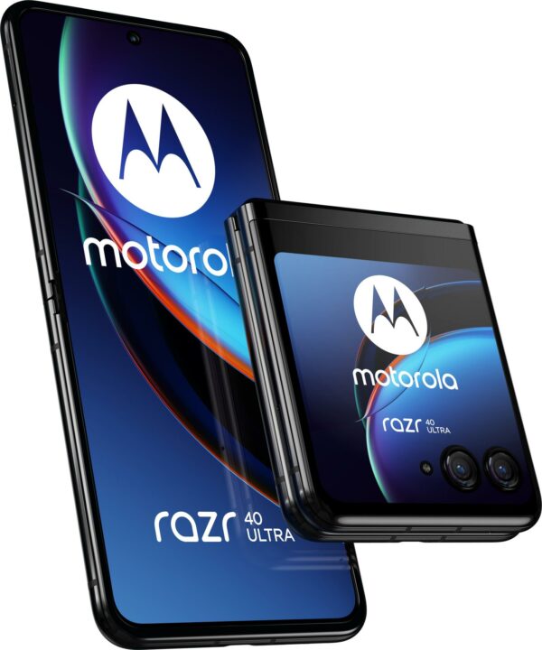 Motorola RAZR 40 Ultra - 5G Smartphone - Dual-SIM - RAM 8 GB / Interner Speicher 256 GB - pOLED-Display - 6.9 - 2640 x 1080 Pixel (165 Hz) - 2 x Rückkamera 12 MP, 13 MP - front camera 32 MP - Infinite Black