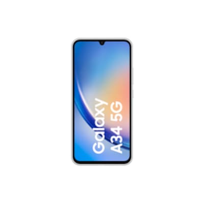 Samsung GALAXY A34 5G A346B Dual-SIM 128GB silver Android 13.0 Smartphone