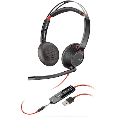 Poly Blackwire C5220 – 5200 Series -Stereo Headset USB-A