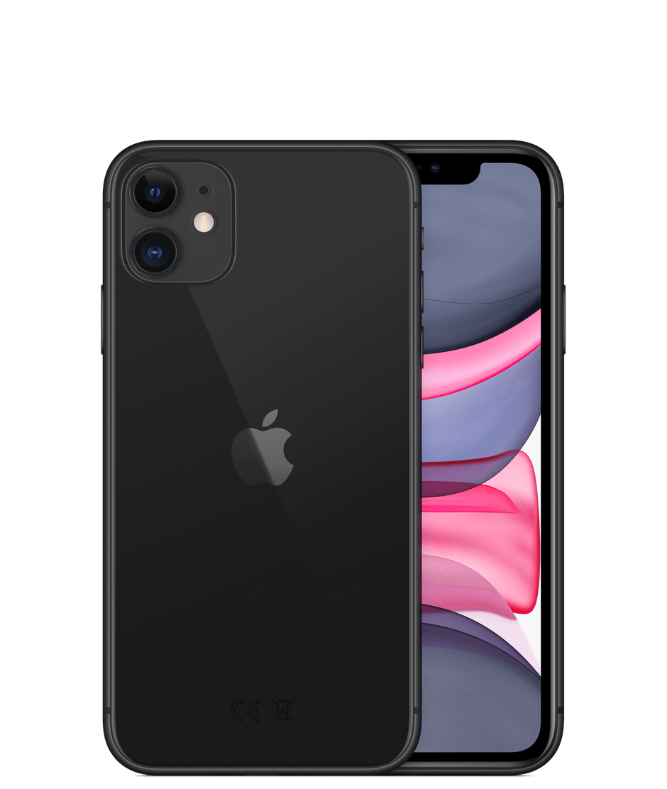 Apple iPhone 11 64 GB – Schwarz (Zustand: Sehr gut)
