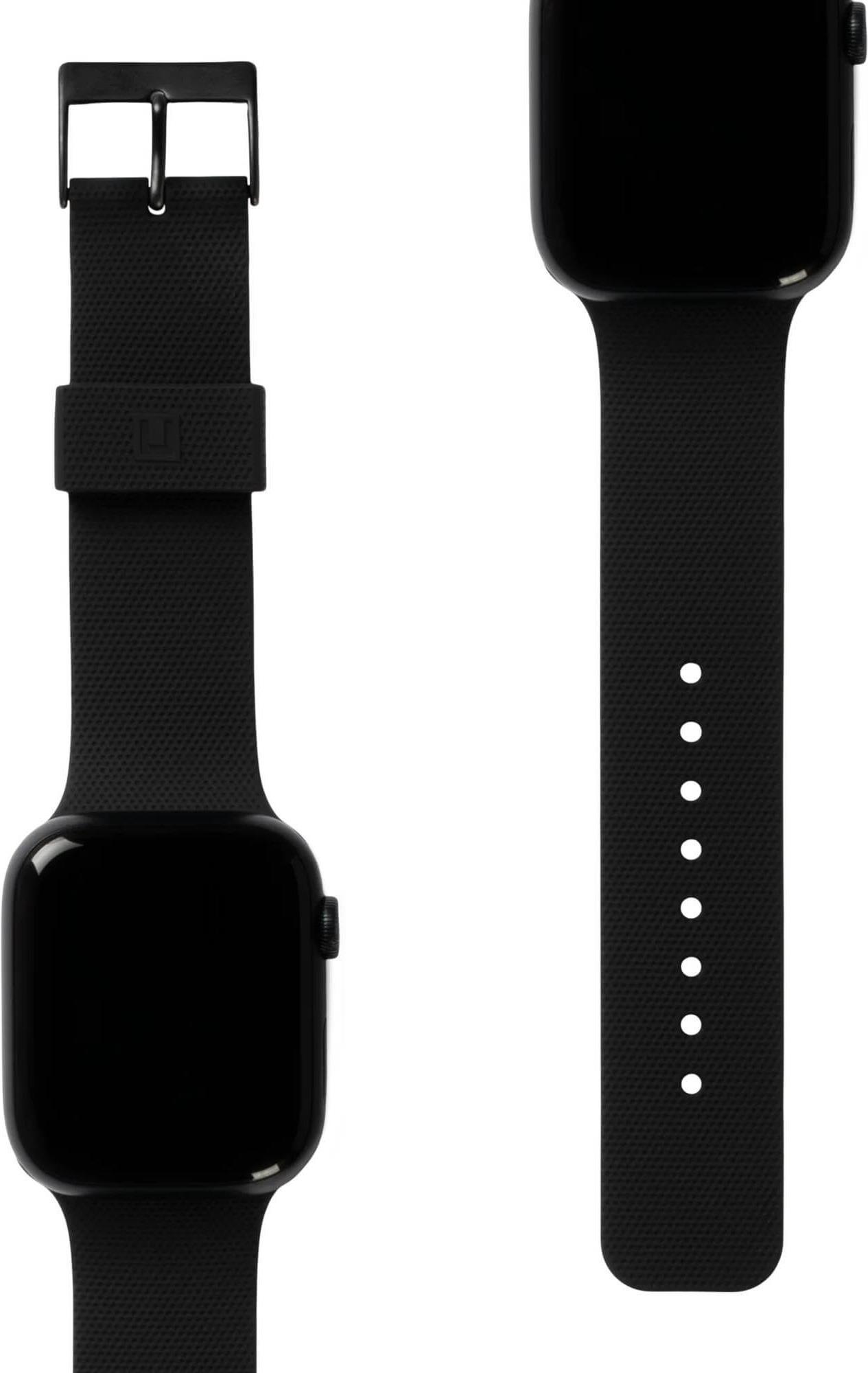U by UAG [U] Dot Silicone Strap – Apple Watch Ultra/42/44/45mm – schwarz – 194005314040 (194005314040)