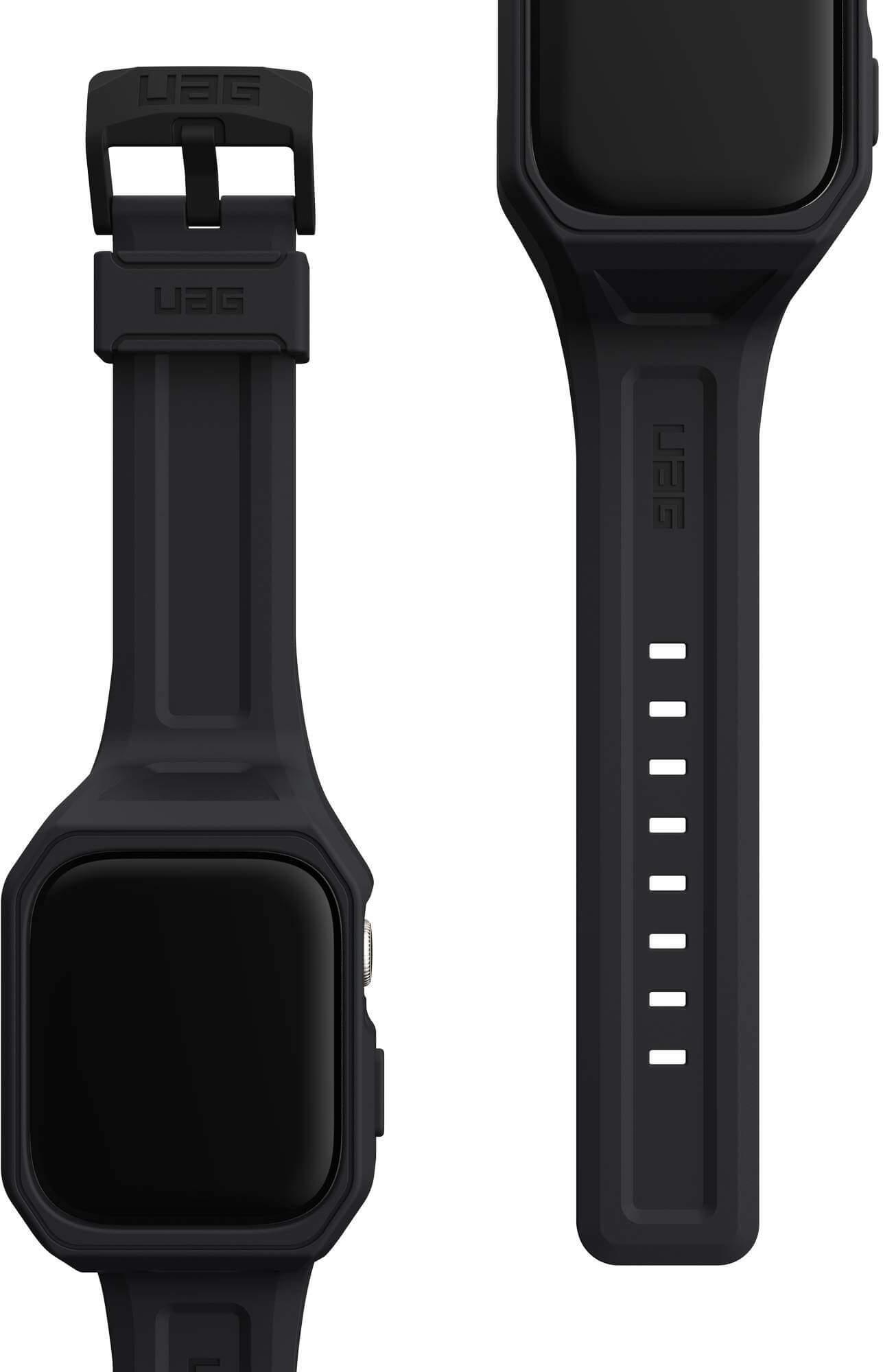 UAG Urban Armor Gear Scout+ Strap & Case – Apple Watch (Series 8/7) 45mm – schwarz – 194153114040 (194153114040)