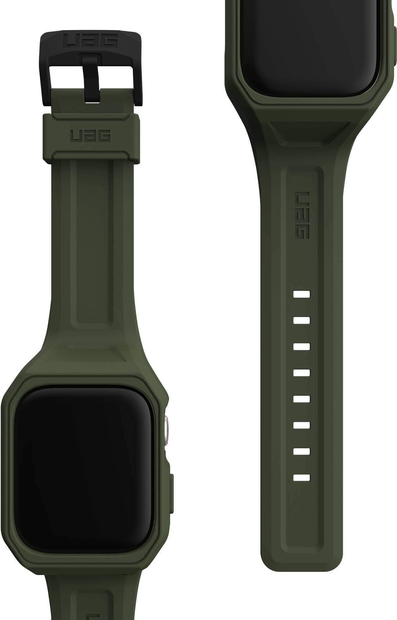 UAG Urban Armor Gear Scout+ Strap & Case – Apple Watch (Series 8/7) 45mm – olive drab – 194153117272 (194153117272)
