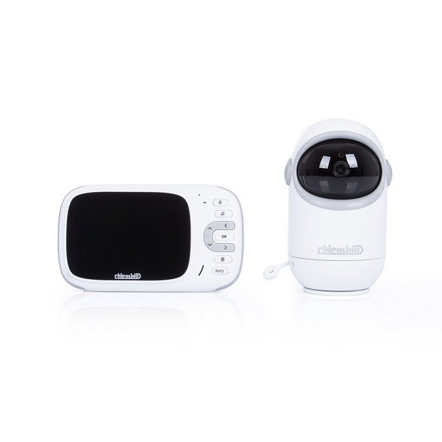 Chipolino Video-Babyphone Babyphone Sirius Kamera 3,2″, TFT LCD Farbdisplay, Nachtsicht, VOX