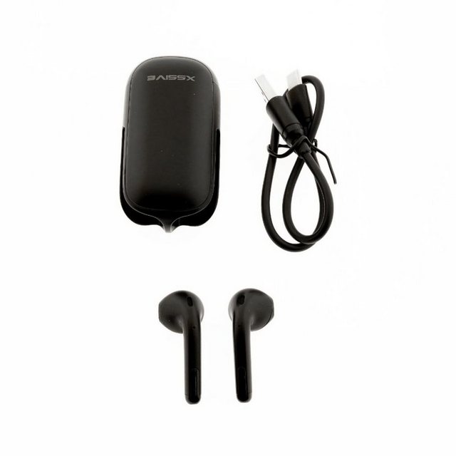 COFI 1453 Leistungsstarke True Wireless Stereo-Ohrhörer mit Ladeetui 500 mAh Headset