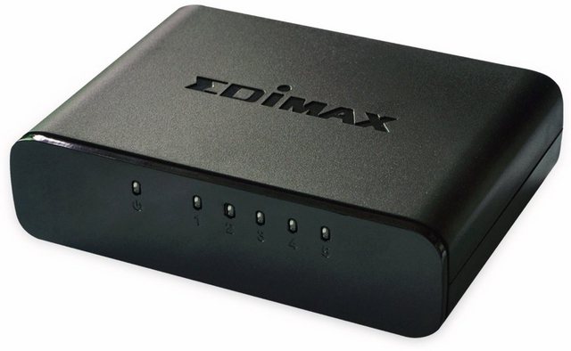 Edimax EDIMAX Desktop Switch ES-3305P, Fast Ethernet Netzwerk-Switch