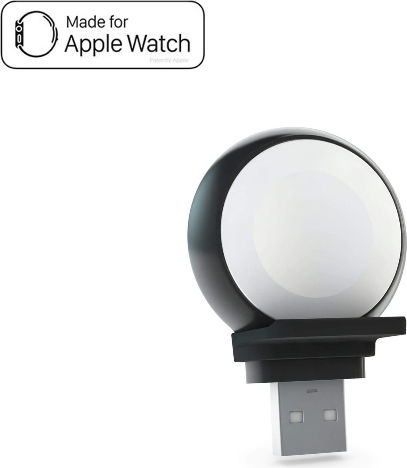 Zens Liberty Series Apple Watch Adapter schwarz (ZEAW01B/00)