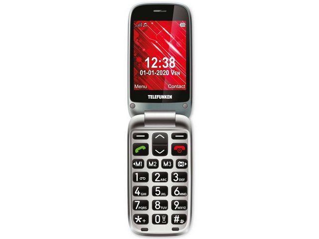 Telefunken TELEFUNKEN Handy S560, rot Handy