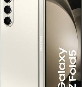 Samsung Galaxy Z Fold5 - 5G Smartphone - Dual-SIM - RAM 12 GB / Interner Speicher 512 GB - OLED-Display - 7.6 - 7.6 - 2176 x 1812 Pixel 2176 x 1812 Pixel (120 Hz) - Triple-Kamera 50 MP, 12 MP, 10 MP - 2x front cameras 10 MP, 4 MP - Cremefarben