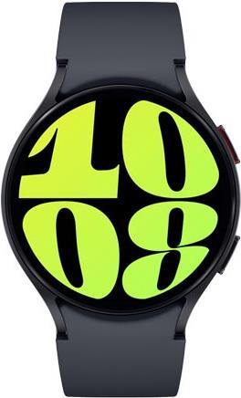 Samsung Galaxy Watch6 – 44 mm – intelligente Uhr mit Sportband – Graphit – Bandgröße: M/L – Anzeige 3,73 cm (1.5) – 16GB – NFC, Wi-Fi, Bluetooth – 33,3 g – Graphite (SM-R940NZKAEUE)