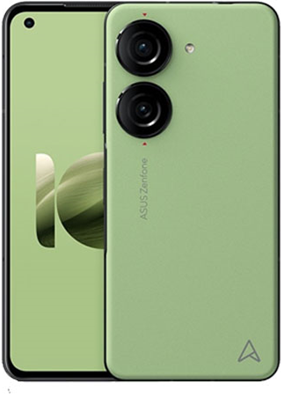 ASUS Zenfone 10 - 5G Smartphone - Dual-SIM - RAM 8GB / Interner Speicher 256GB - 15,00cm (5,92) - 2400 x 1080 Pixel - 2 x Rückkamera 50 MP, 13 MP - front camera 32 MP - Aurora Green (90AI00M4-M000C0)