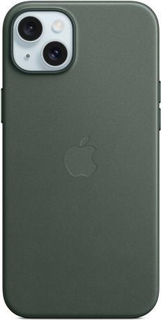 Apple - Hintere Abdeckung für Mobiltelefon - kompatibel mit MagSafe - FineWoven - Evergreen - für iPhone 15 Plus (MT4F3ZM/A)