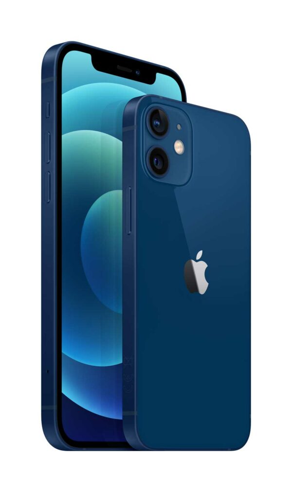 Apple iPhone 12 - Smartphone - Dual-SIM - 5G NR - 256GB - CDMA / GSM - 6.1 - 2532 x 1170 Pixel (460 ppi (Pixel pro )) - Super Retina XDR Display (12 MP Vorderkamera) - 2 x Rückkamera - Blau (MGJK3ZD/A)
