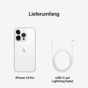 Apple iPhone 14 Pro 1TB Silver (MQ2N3ZD/A)