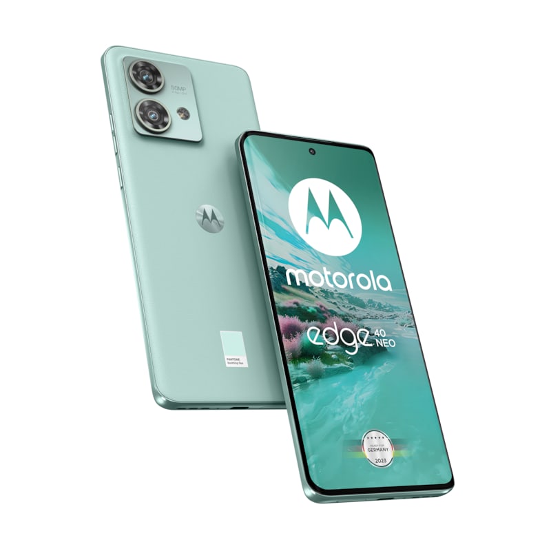 Motorola moto edge40 Neo 5G 12/256 GB Android 13 Smartphone Soothing Sea