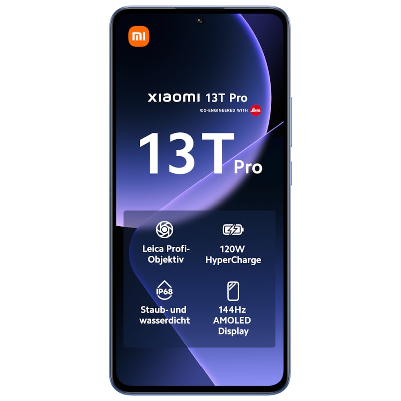 Xiaomi 13T Pro 5G 12/512GB Dual-SIM Smartphone alpine blue EU