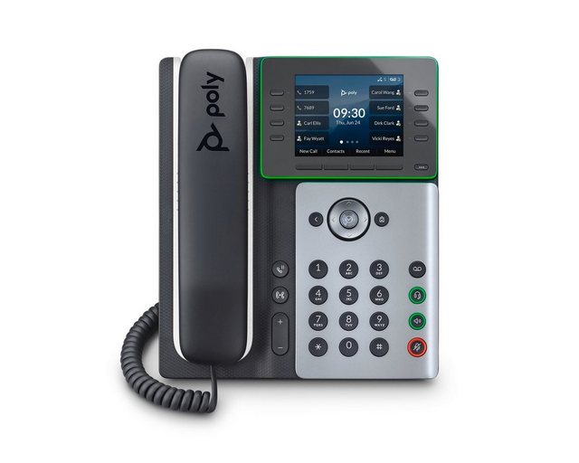 Poly Edge E320 Kabelgebundenes Telefon (LAN (Ethernet), IP Tischtelefon)