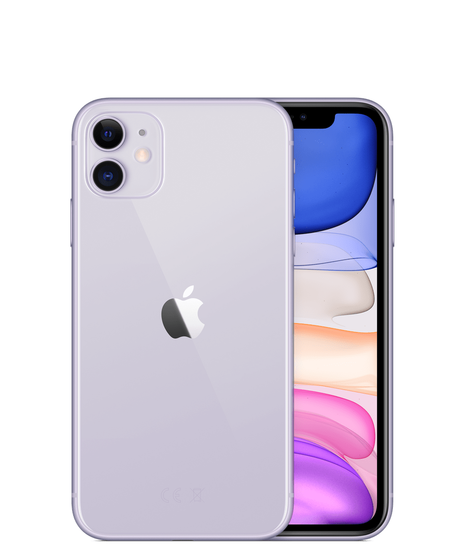 Apple iPhone 11 128 GB – Violett (Zustand: Akzeptabel)