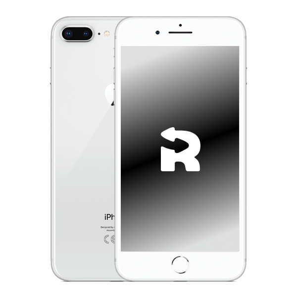 Refurbished iPhone 8 plus 128GB Silber A-grade