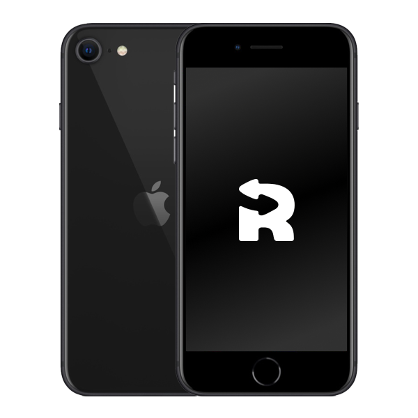Refurbished iPhone SE 256GB Schwarz (2020) A-grade