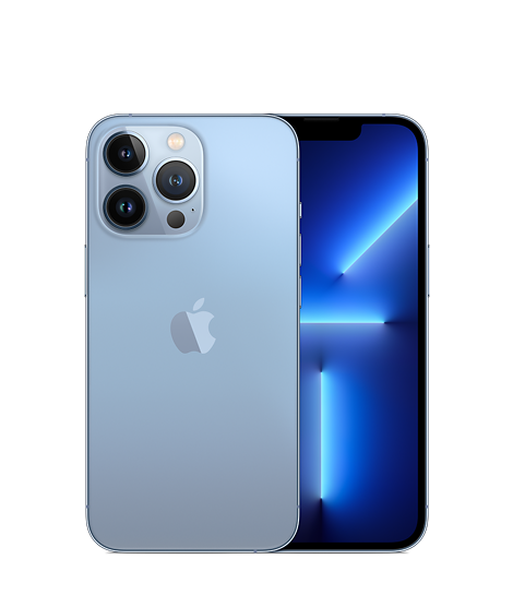 Apple iPhone 13 Pro 256 GB – Sierrablau (Zustand: Neuwertig)