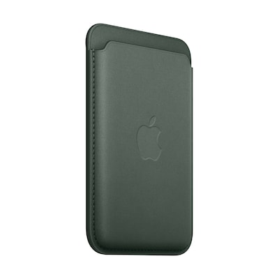 Apple Original Feingewebe Wallet mit MagSafe – Immergrün