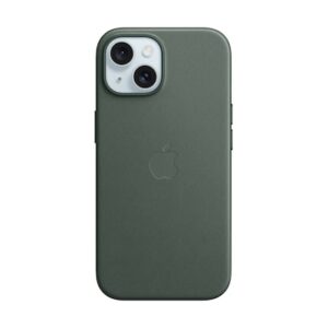 Apple Original iPhone 15 Feingewebe Case mit MagSafe - Immergrün