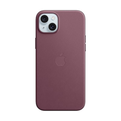 Apple Original iPhone 15 Plus Feingewebe Case mit MagSafe – Mulberry