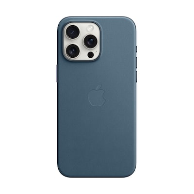 Apple Original iPhone 15 Pro Max Feingewebe Case mit MagSafe – Pazifikblau