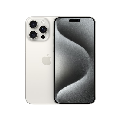 Apple iPhone 15 Pro Max 256 GB Titan Weiß MU783ZD/A