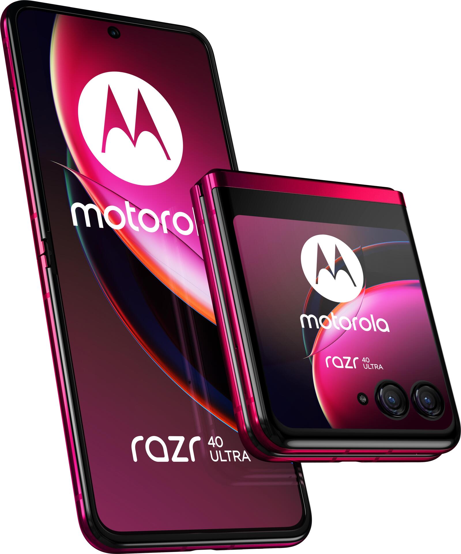 Motorola RAZR 40 Ultra 17,5 cm (6.9 ) Dual-SIM Android 13 5G USB Typ-C 8 GB 256 GB 3800 mAh Magenta (PAX40016SE)