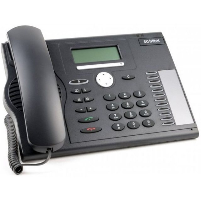 Mitel MiVoice 5370 Digital – Telefon – schwarz Kabelgebundenes Telefon