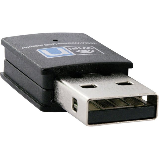 Schwaiger WLAN-Adapter Schwaiger DTR 300 WLAN Adapter USB 2.0 300 MBit/s