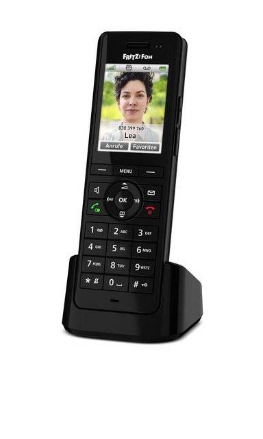 AVM FRITZ!Fon FRITZ Fon X6 black DECT-Telefon Schwarz Schnurloses DECT-Telefon