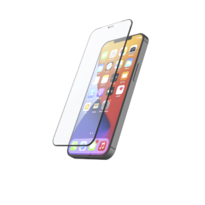 Hama Prime Line - Bildschirmschutz für Handy - Vollbildschirm - 3D - Glas - Rahmenfarbe schwarz - für Apple iPhone 13 mini (00213008)