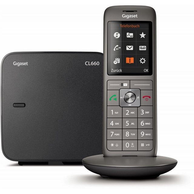 Gigaset CL660 – Telefon Schnurloses DECT-Telefon