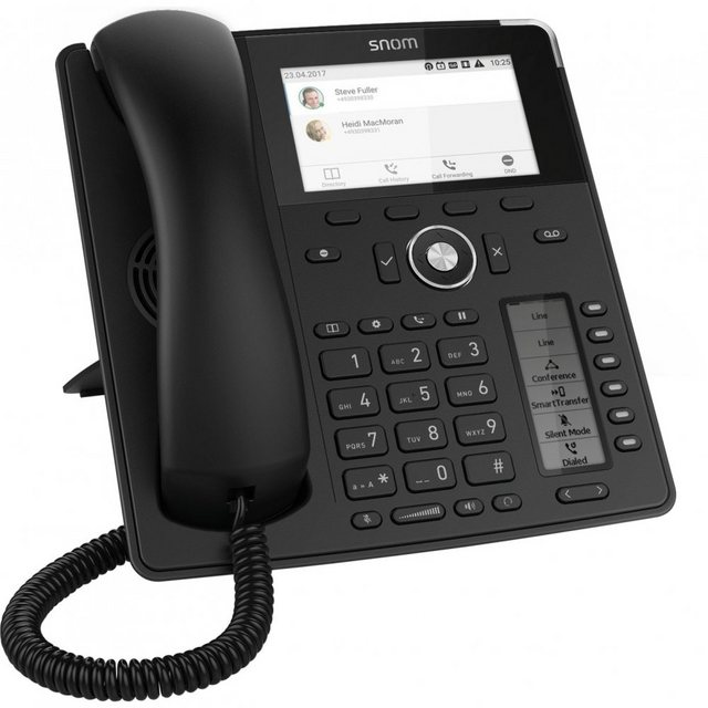 Snom D785 – Telefon – schwarz Kabelgebundenes Telefon