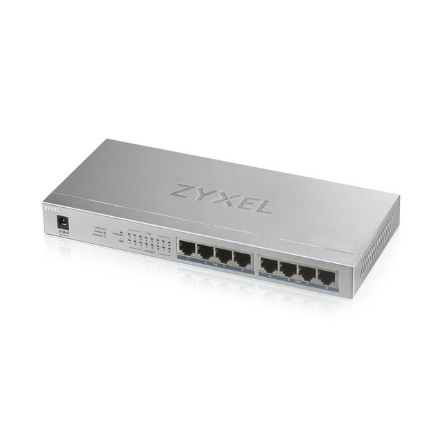 Zyxel ZyXEL Switch 8x GE GS1008 PoE+ Netzwerk-Switch