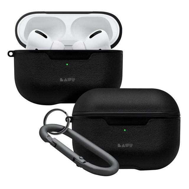 LAUT Etui Oxford Skin Case Cover Schutz-Hülle Headset (passend für Ladecase Apple AirPods Pro Bluetooth Ohrhörer Kopfhörer)