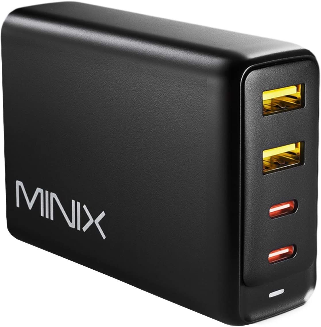 MINIX NEO P2, 100W 4-Port Turbo GaN Ladegerät USB-C, USB-A